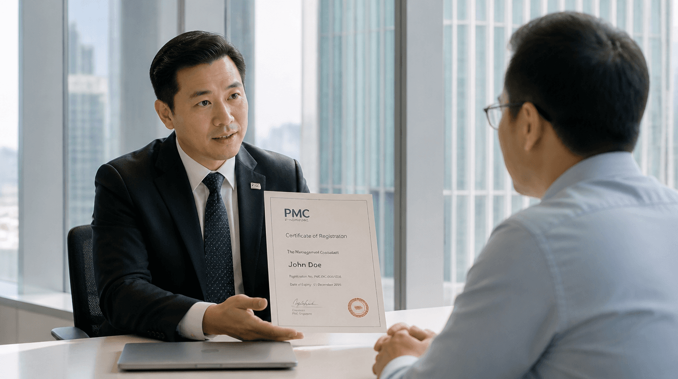 Registered Management Consultant Singapore: What PMC Certification Means + Why It Matters (2026)